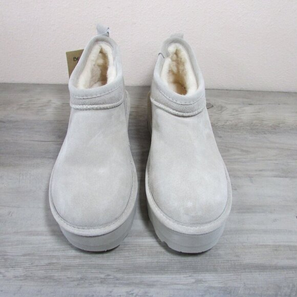 Bearpaw Women's 11 Retro Super Shorty Ankle Bootie Mushroom 3051W - Picture 2 of 6